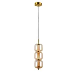 Світильник підвісний LED Levistella 800P3151 (110x300) AM, 5W, коричневий, сучасний стиль для дому