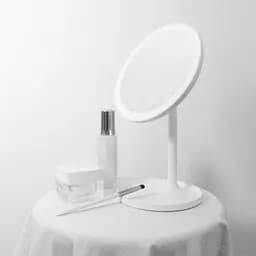 Дзеркало для макіяжу з LED-підсвіткою Doco Daylight Mirror біле (HZJ001) - мініатюра 2