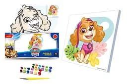 Картина за номерами Qbee Щенячий патруль Скай 30x30 см QB913-009