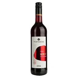 Вино безалкогольне Vintense Merlot, червоне, 0%, 0,75 л (654452)