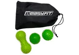 Комплект для массажа и МФР PVC Set-3 в сумочке EasyFit fit0025013