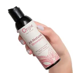 Лубрикант Orgie ALL-NATURAL STRAWBERRY 150ML Orgie 17304; 69-17304 100382 - мініатюра 3