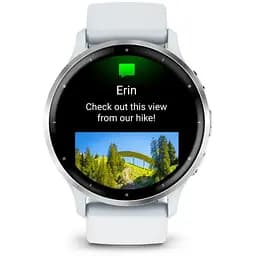 Смарт-годинник Garmin Venu 3 Silver Stainless Steel Bezel with Whitestone Case and Silicone Band (010-02784-50) - мініатюра 4