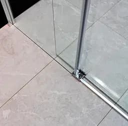 Душова кабіна Dusel DL194 Chrome 100x100, Хром, Універсальна, прозорий, хром, 100x100 - мініатюра 8
