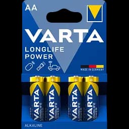Батарейка Varta Long Life Power AA Alkaline Bli 4 шт. (4906121414)