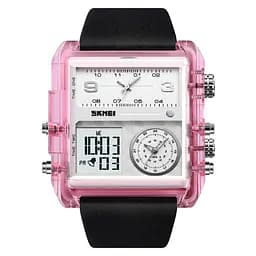 Наручные часы мужские 2020PK Pink-Transparent Skmei acs0030385