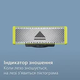 Змінне плаваюче лезо Philips OneBlade 360 4 шт. (QP440/50) - мініатюра 9