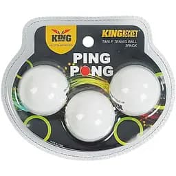 Набір м'ячиків King Becket для настільного тенісу ЦБ-00272780 3 шт.