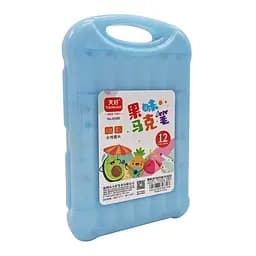 Набір фломастерів 12 кольорів Bambi M388-12 ароматизовані Синій