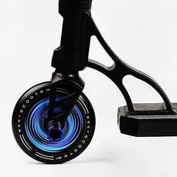 Самокат трюковий Best Scooter 58х89 см Чорно-блакитний 000231341 - мініатюра 5