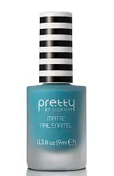 Лак для ногтей матовый Pretty Matte Nail Enamel, тон 008 (Aqua), 9 мл (8000018545923)