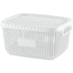 Уцінка. Кошик Violet House Віолетта White 5 л білий (1009 Віолетта WHITE с/кр. 5 л)