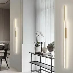 Настінний світильник WAND у латунному корпусі 100 см Line F Арт. WSG25/1000 GD