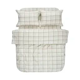 Постельное белье Lotus Home - Checked Madras мятный семейный