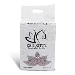 Комкующийся наполнитель Zen Kitty Tofu Lavender 2.5 кг для кошачьего туалета с ароматом лаванды