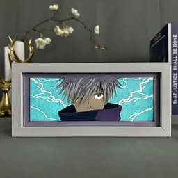 Світильник нічник 3D Магічна битва Годжо Сатору Jujutsu Kaisen Gojo Satoru 20 см NL3D JK GS - мініатюра 2