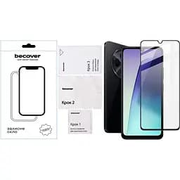 Захисне скло BeCover для Xiaomi Redmi 14C 4G / Poco C75 Black (712320) - мініатюра 2