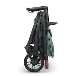 Прогулянкова коляска Uppababy Cruz V2 - GWEN + люлька Uppababy Carrycot-Greyson charcoal Melange Carbon Frame  - мініатюра 4