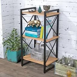 Стелаж Скіф-3-550 Loft Design (Дуб Крафт золотий)