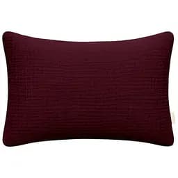 Наволочка Cosas Ruby муслінова 40х60 см бордова (57Muslin_ Bordo_40x60) - мініатюра 1