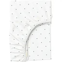 Простынь Cosas на резинке в детскую кроватку 70х140 mini dots cs6, зеленый (DropGreenWhite_70x140x12)