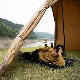 Розкладне ліжко Naturehike XJC05 NH20JJ001 поліестер + Oxford + алюміній (Зелений) - мініатюра 3