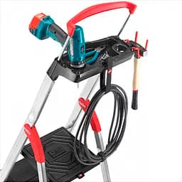 Драбина алюмінієва Hailo L100 TopLine, 4 ступені (8050407) - мініатюра 8