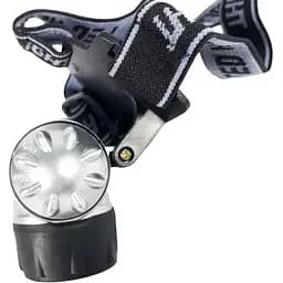 Ліхтар налобний світлодіодний Good Bike 7 LED на батарейках водозахисний (92303-IS) - мініатюра 4