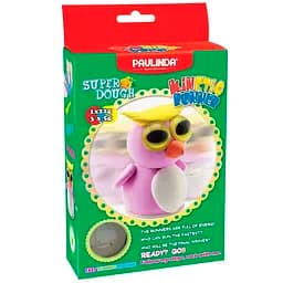 Масса для лепки Paulinda Super Dough Running Race Сова с подвижными глазами сиреневая (PL-081183-4)