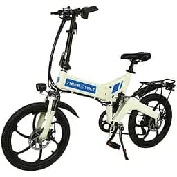Електровелосипед ZM TigerVolt 20 з колесами 20" білий
