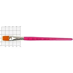 Пензель Rosa Talent синтетика плоска для декору HOBBY & CRAFT 16 коротка ручка