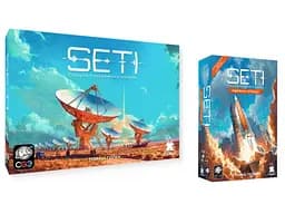 Настольная игра Feelindigo SETI: Поиски внеземного разума + Космические агентства (укр.) (FI25064+1)