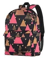 Рюкзак 2Е, TeensPack Triangles, черный 2E sum0028047