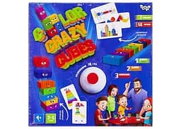 Настільна гра Danko Toys Color Crazy Cubes (укр.) (CCC-02-01U) - мініатюра 2