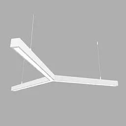 Світлодіодний світильник X-LED 90Вт Y-подібний білий (Ø1230)