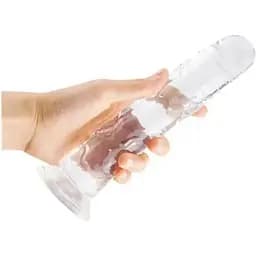 Силіконовий фалоімітатор на присосці L