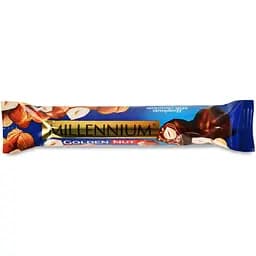 Шоколад Millennium GoldenNut молочний з цілісним горіхом 40 г (576837)