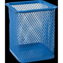 Підставка для ручок Buromax квадратна 80х80х95 мм синя (BM.6201-02)