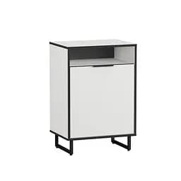 Тумба Moreli Forte F-0003 в стилі Loft 550х814х400 мм Білий