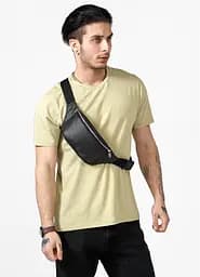 Чоловіча сумка на пояс (бананка) Sambag 30,5х14 см 000148032 - мініатюра 7
