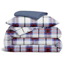 Комплект постільної білизни Cosas Scottish charm CS3 Підлітковий фланель червоний (Flannel_ScottishCharm_El90-65Nightfall_155)