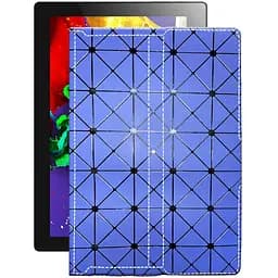 Чехол StatusCASE из экокожи для планшета Lenovo Tab 2 A10-70L 16GB LTE Синий ромб