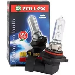 Лампа автомобільна Zollex HB3 галогенова 12V