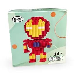 Дитячий конструктор Magic Blocks Залізна людина на 578 деталей, конструктор Супергерой 12 см
