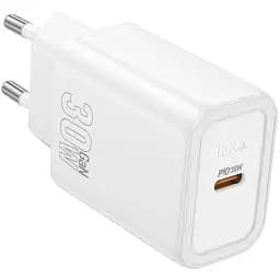 Зарядний пристрій Hoco N62 Type-C PD 30W білий