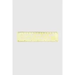 Линейка с трафаретами LING YANG 0380-15 Желтый (2000990711670)(SC)