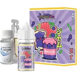 Набор компонентов для самозамеса солевой жидкости Elixir factory Yum-Yum Star 30 мл 0-50 мг Черничный джем (16340)