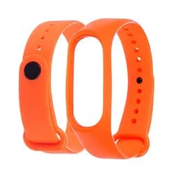Силиконовый ремешок для Xiaomi Mi Band 3/4, 21 светло-оранжевый