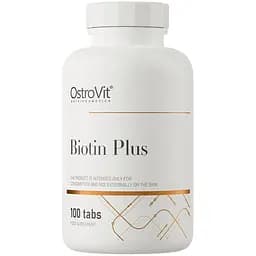 Вітаміни та мінерали OstroVit Biotin Plus, 100 таблеток