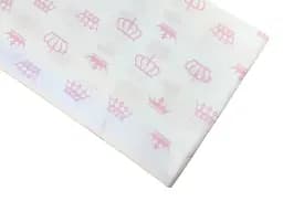 Хлопковая пеленка Moontime 100х80см "Короны розовые"